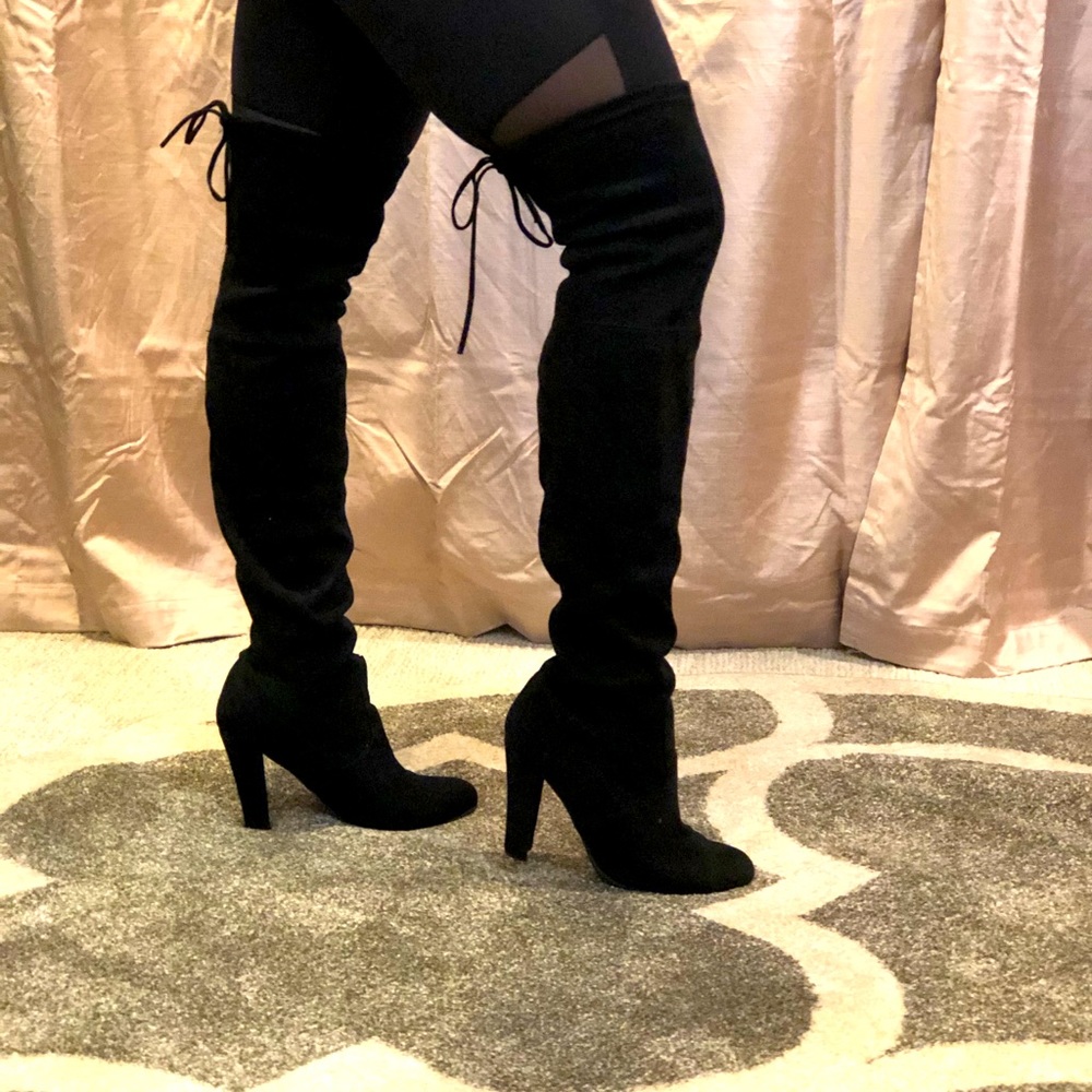 Thigh high boots